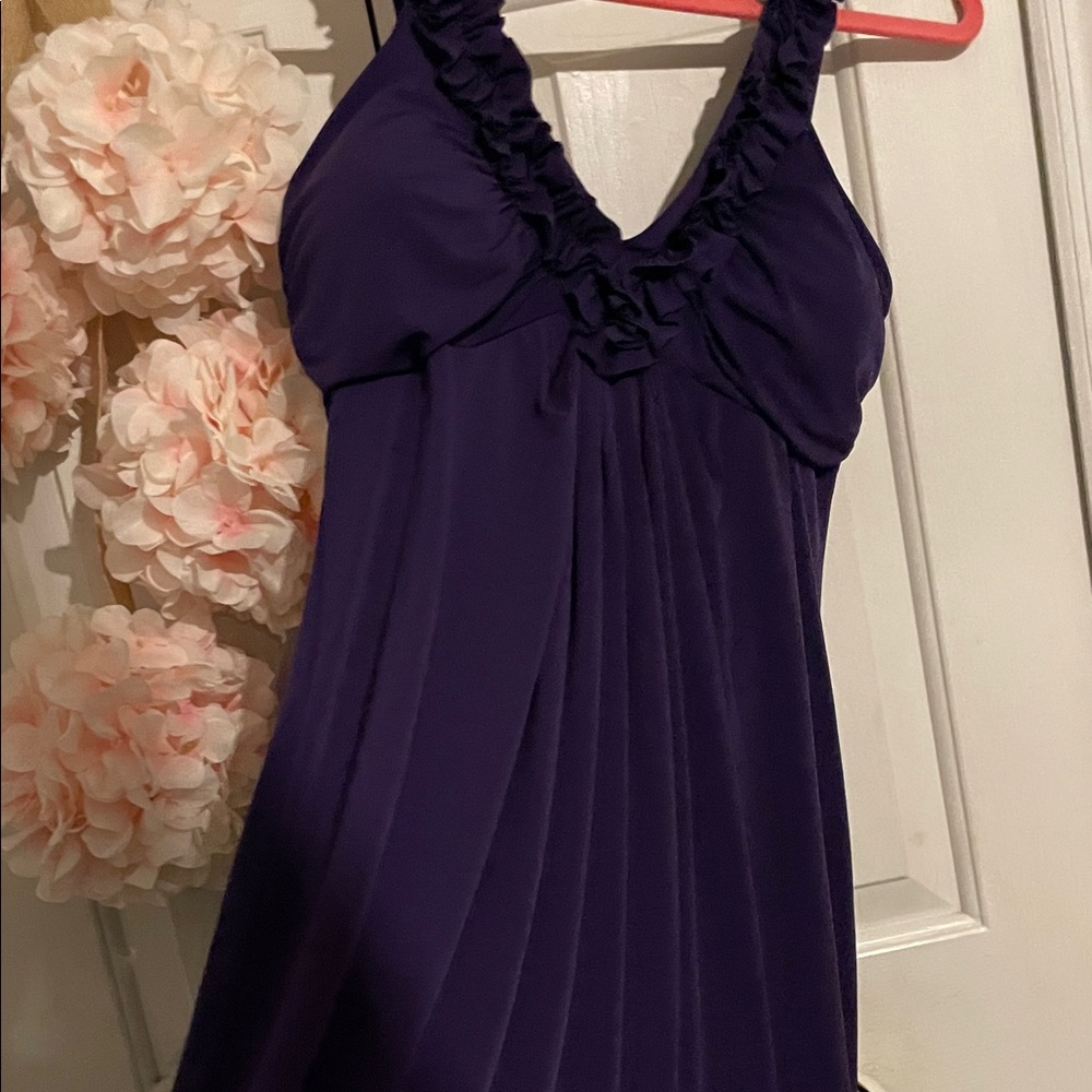Enfocus Studio Purple Maxi Dress